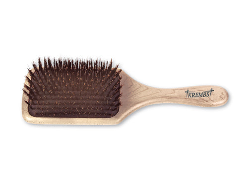 Large 100% Boar Bristle Paddle Brush