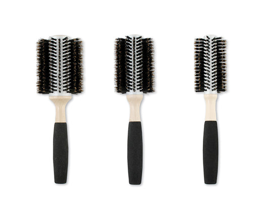 Easy Grip Foam Handle w/Silver Ceramic Thermal Barrel Brush