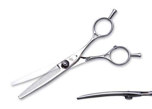 Cobalt Curve Thinning Shears - 40 tooth - 5.5"