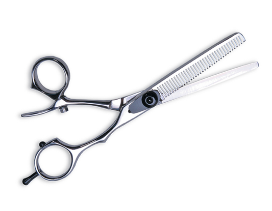 Silver 5.5" 40 Tooth Lefty Thinner Shears